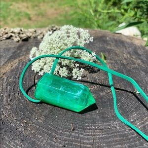 Handmade✨RENEGADE JADE Crystal Pendant